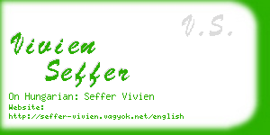 vivien seffer business card